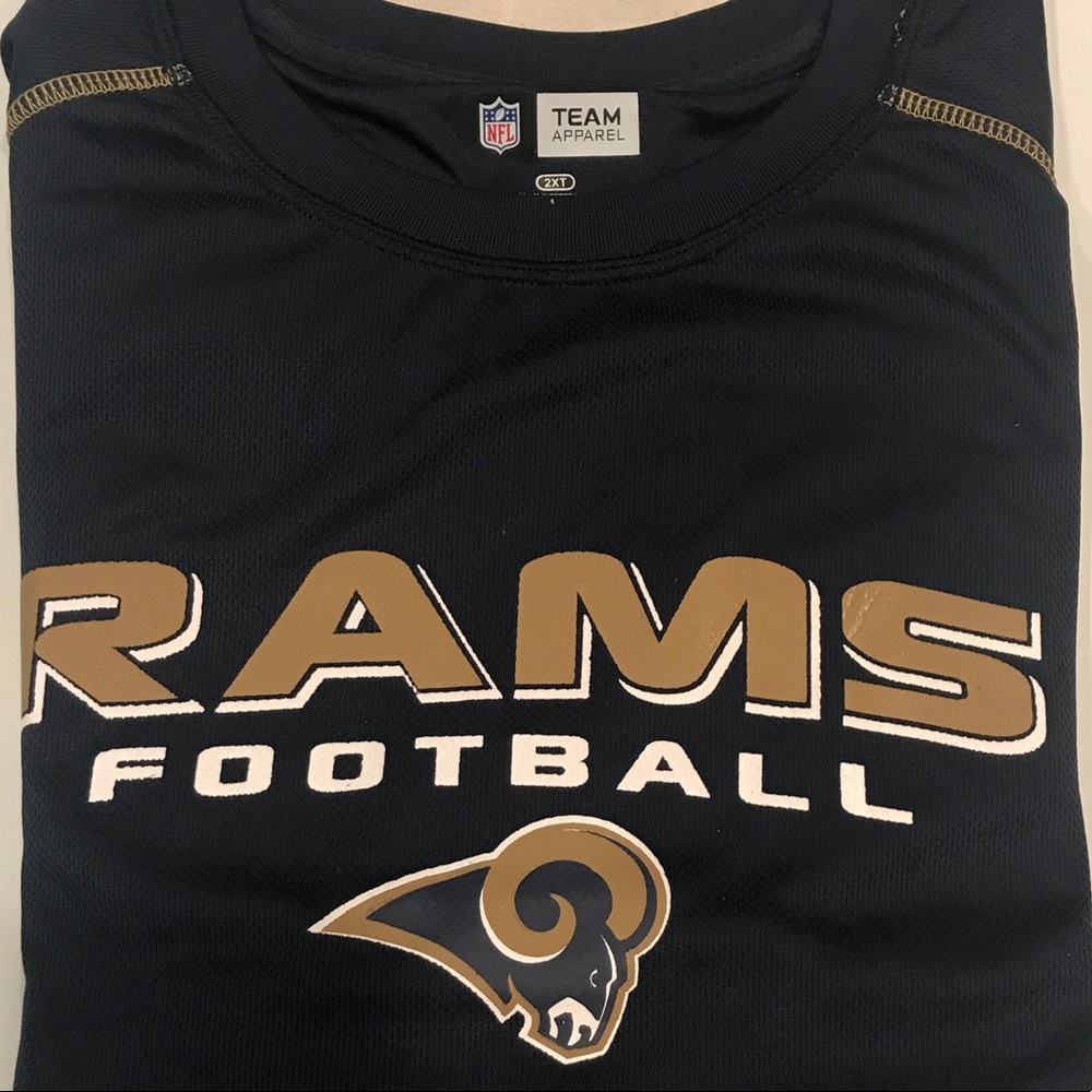 Los Angeles Rams Big & Tall Synthetic Tee - Picture 2 of 2