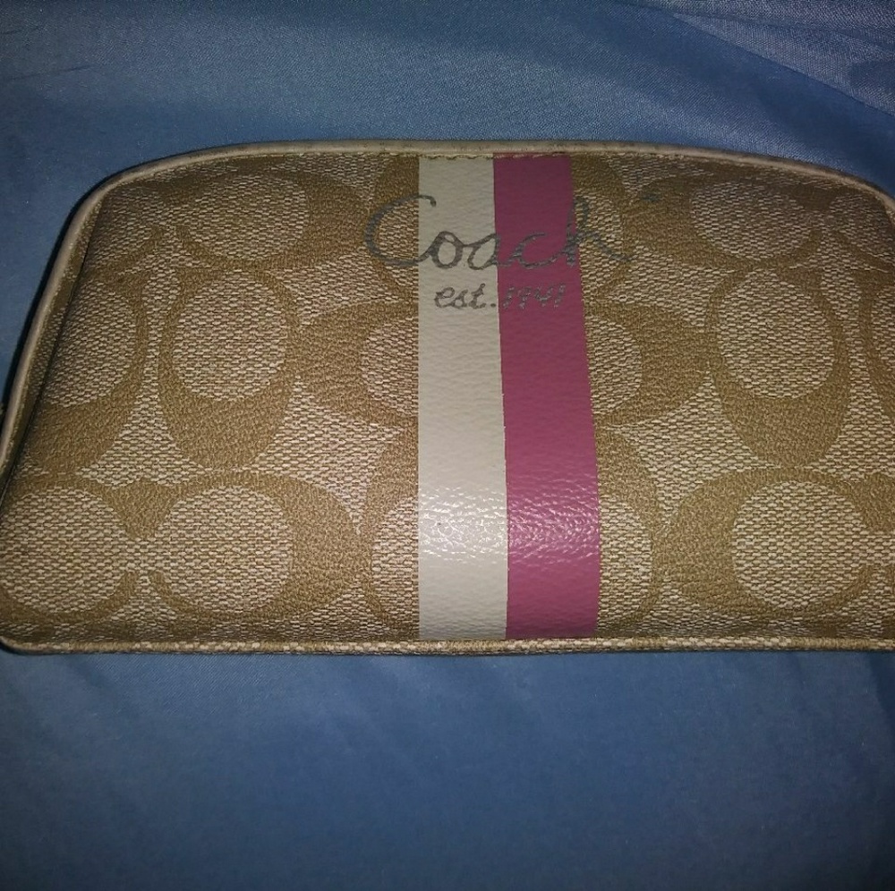 Coach makeup case