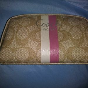 Coach makeup case