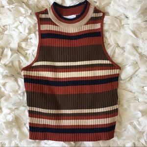 Vintage inspired fitted tank