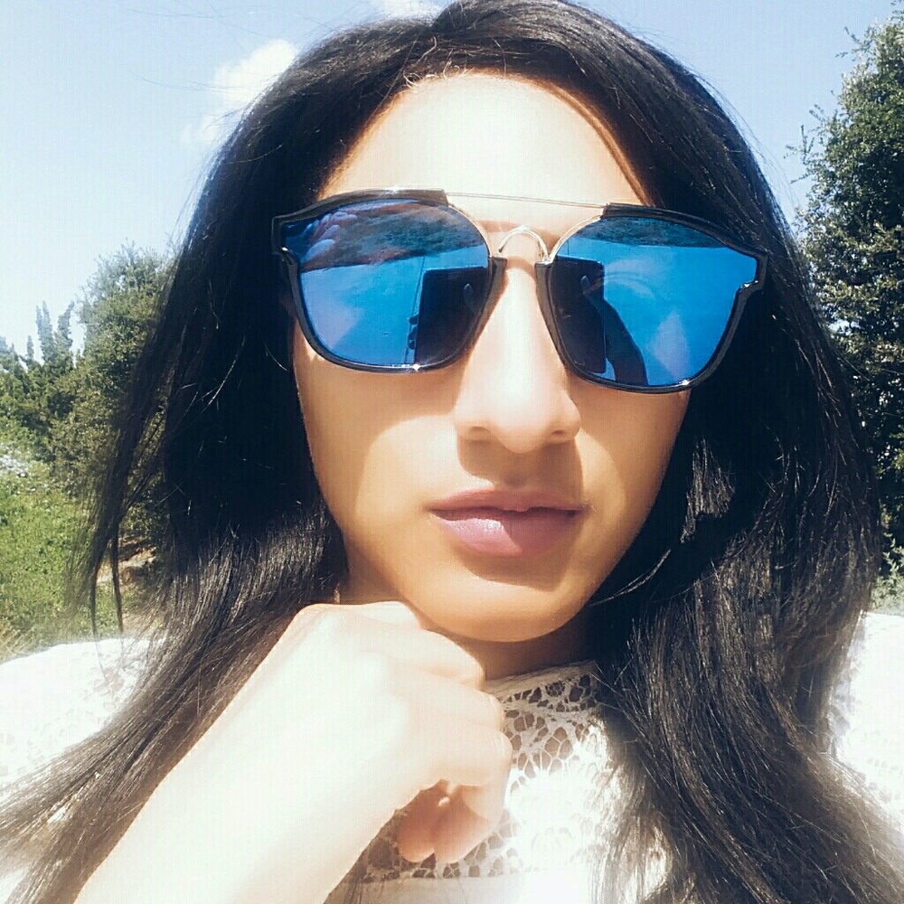 Sea Ocean Blue Sunglasses