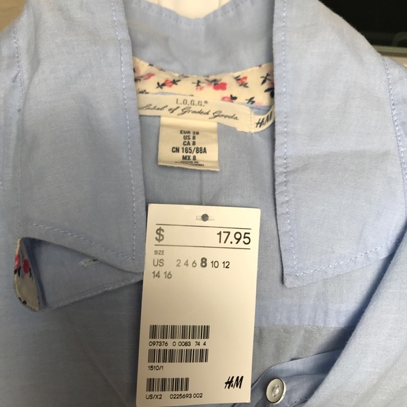 H&M casual short sleeve shirt - Picture 2 of 3