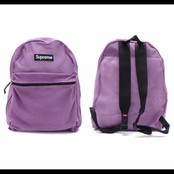 Authentic Supreme mesh backpack main image 4
