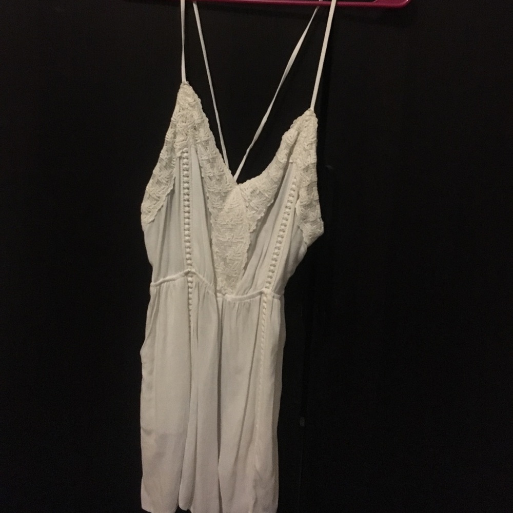 White Romper