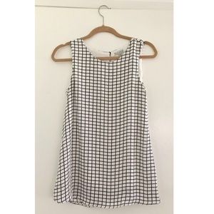 Urban Outfitters grid mini dress/tunic
