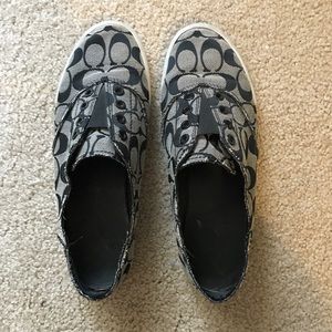 Coach slip on shoes!