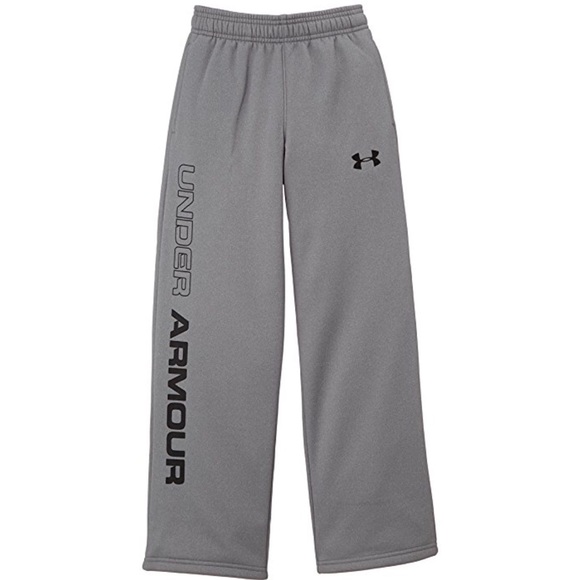 under armour open bottom sweatpants