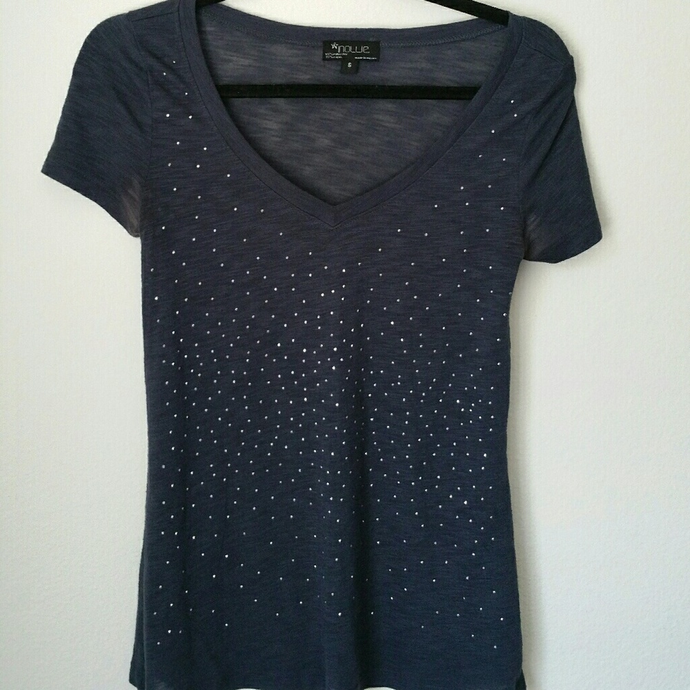Diamond Navy Blue Shirt