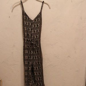 Free People Tribal Print Jumpsuit
