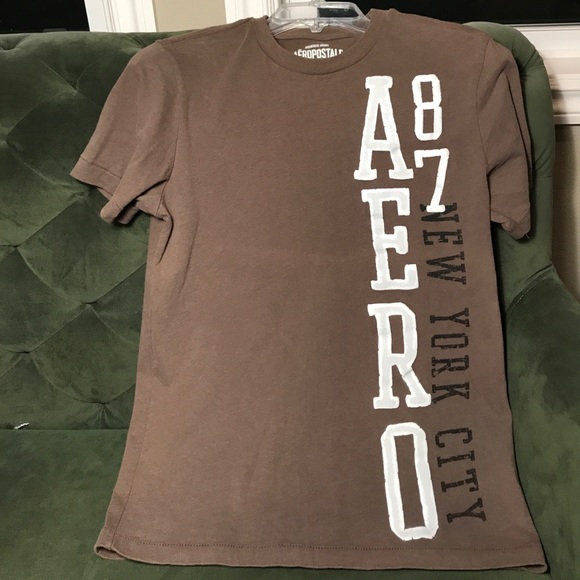 Two AUTHENTIC AEROPOSTALE T-shirts - Picture 2 of 3