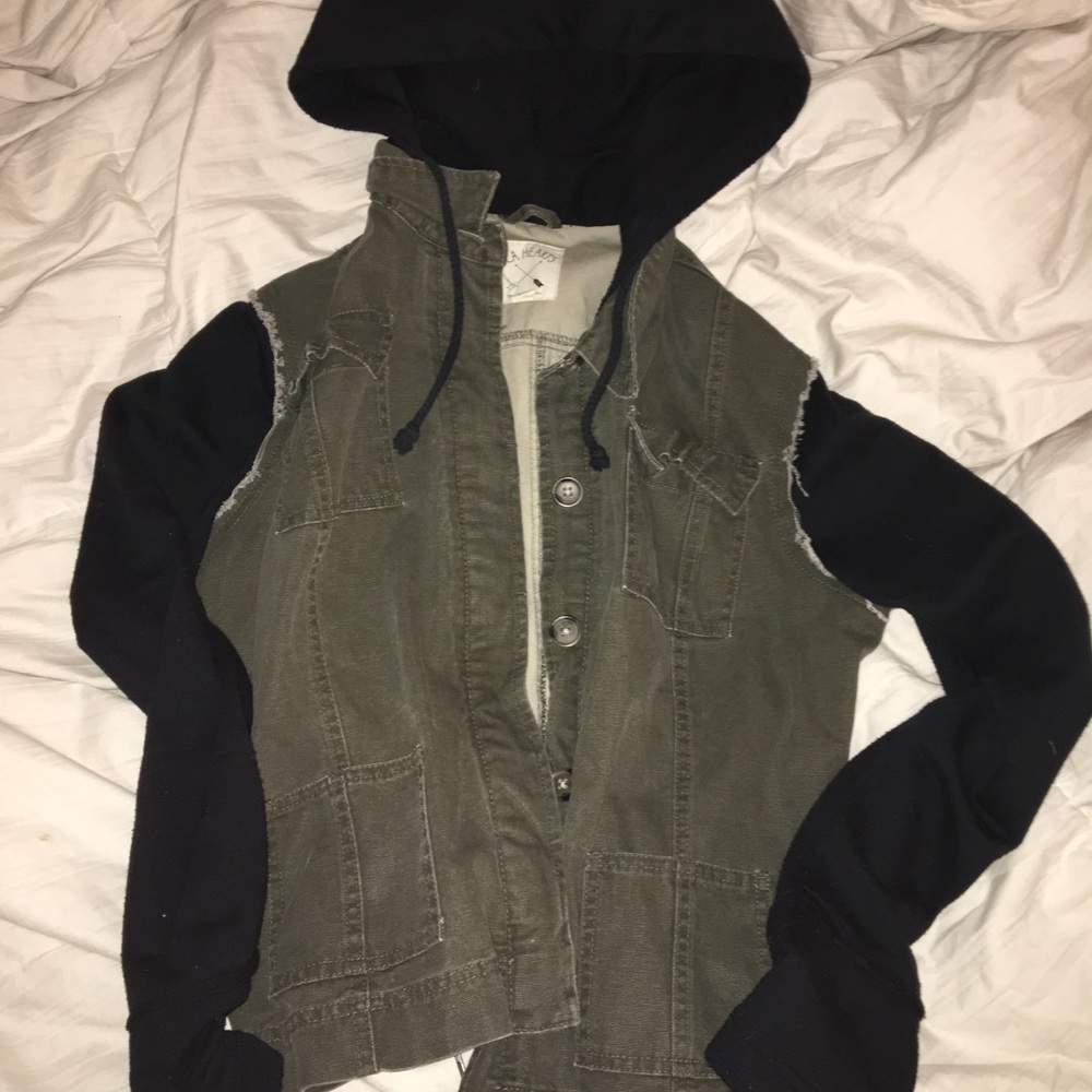 Cargo/sweatshirt jacket