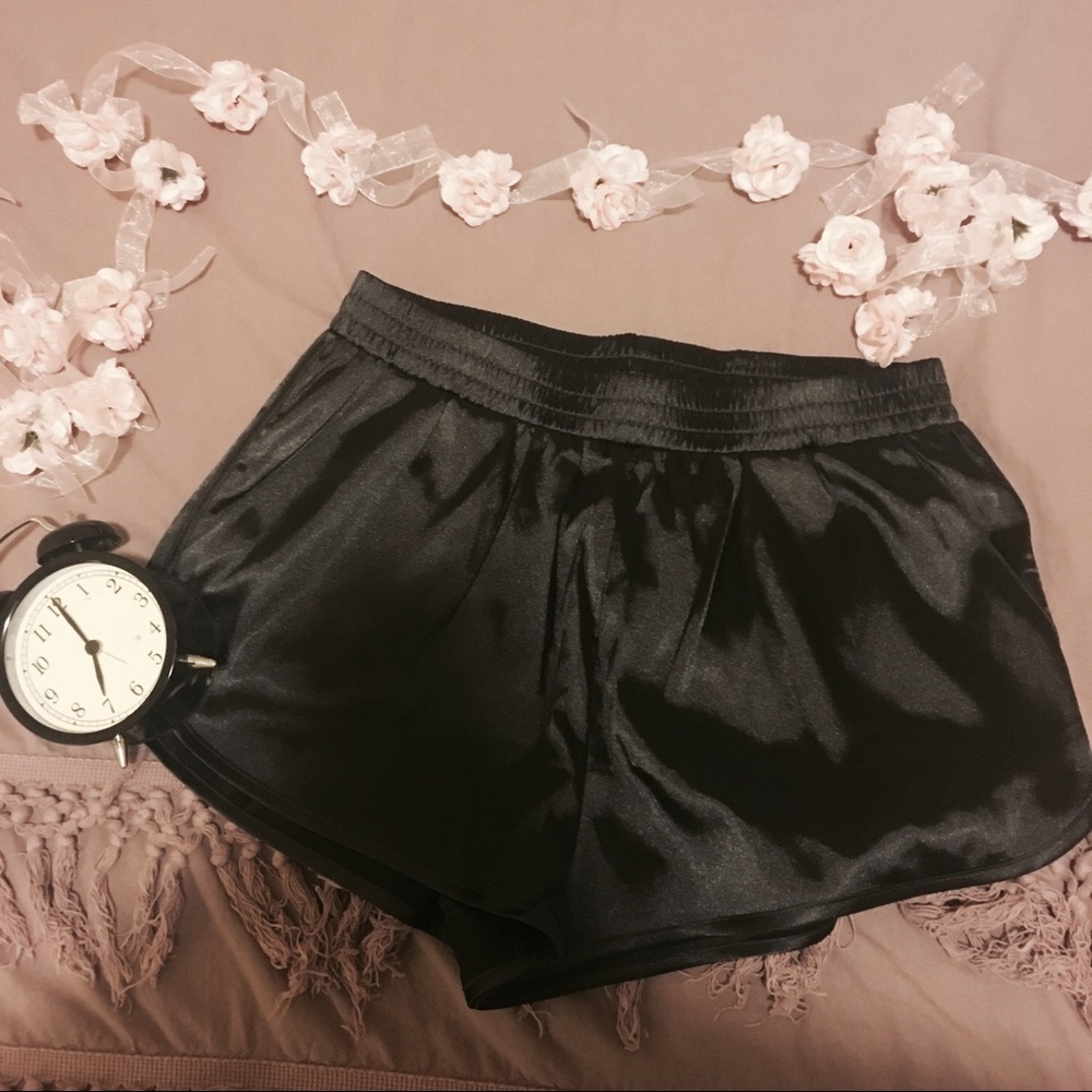 NWT!!!!! Silk charcoal shorts