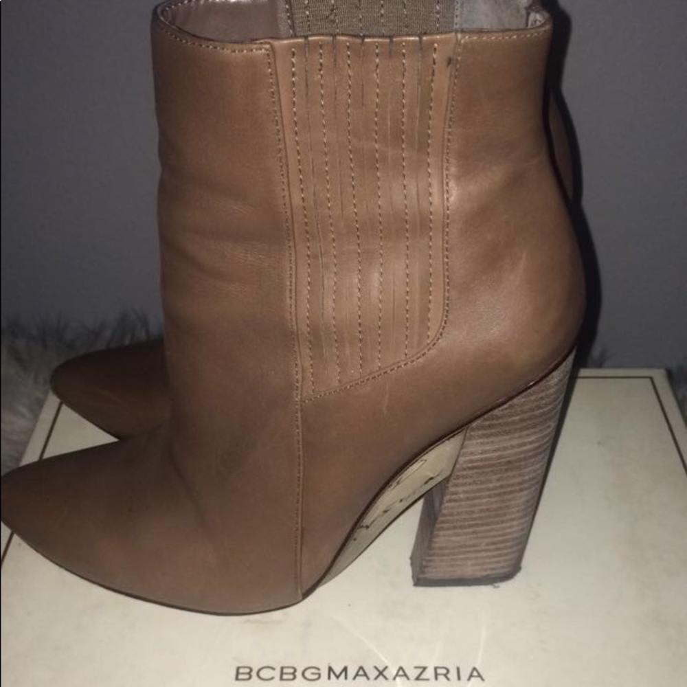 BCBG Leather Boots