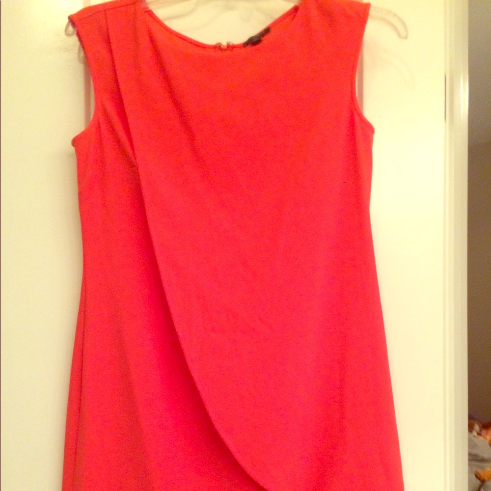 Coral cocktail/business casual dress