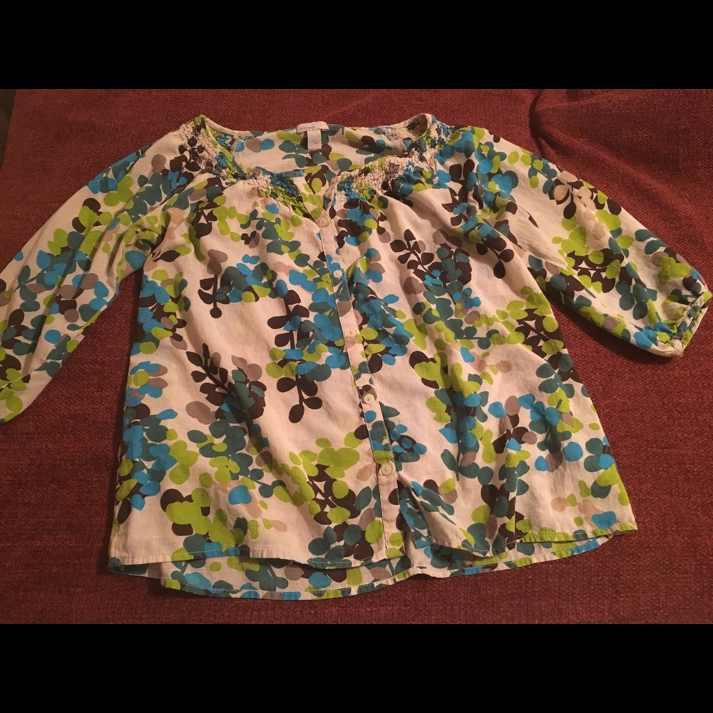 Comfy, pretty cotton blouse 👚