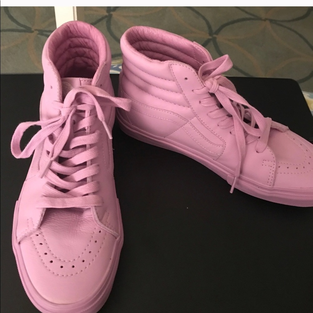 Lilac Vans High Top