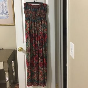 Warm summer dress