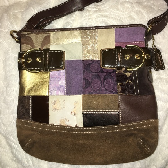 Coach Handbags - Limited Edition Authentic Coach Patchwork Handbag