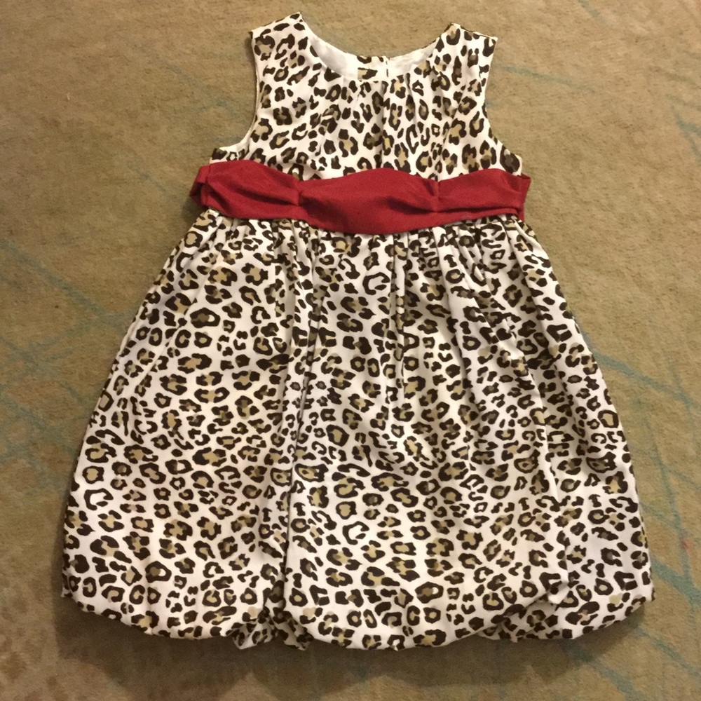 Formal Leopard Print Dress