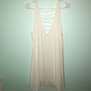 Lulus white dress, size small