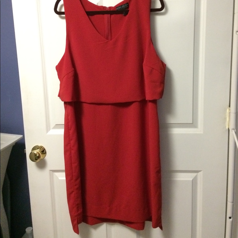 Forever 21 red dress