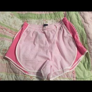 Lauren James seersucker shorts