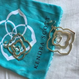 Kendra Scott Darenda Medallion drop Earrings