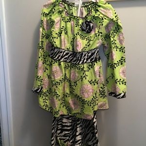 Ann Loren ruffle pant outfit