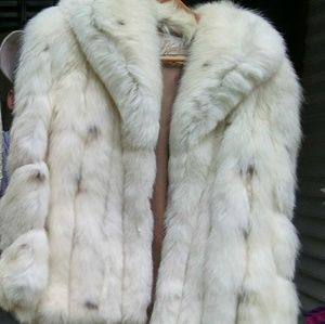 Fox Fur Coat/with garment bag