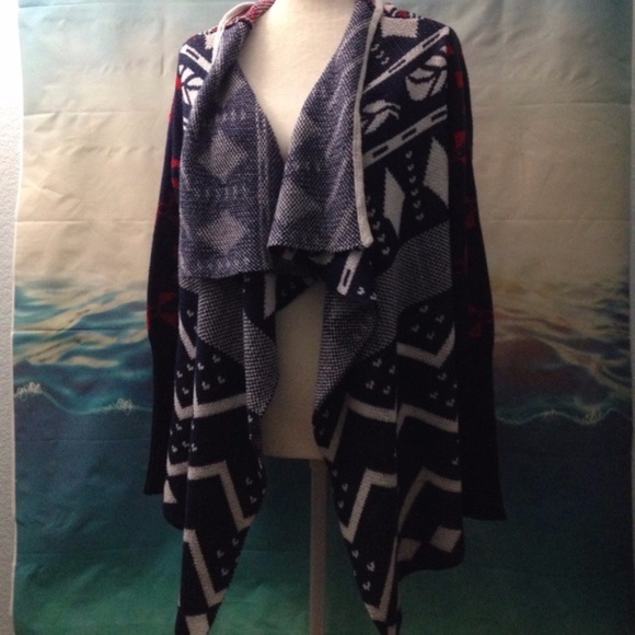 Sweaters - Soho Girl Aztec Print Sweater