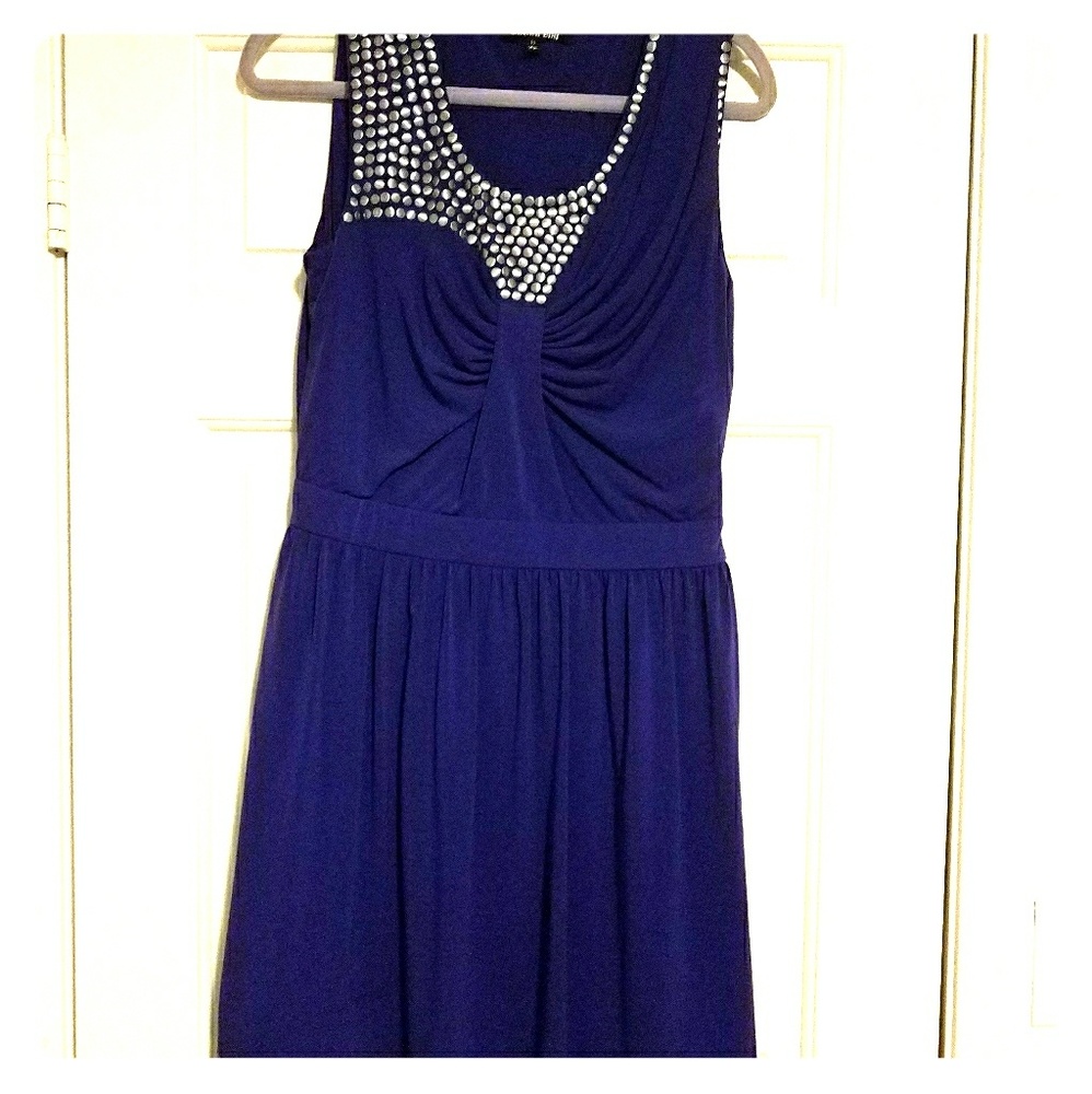 Gianni Bini Designer purple dress