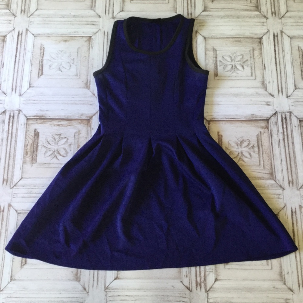 Aqua Deep Purple Dress Sz S