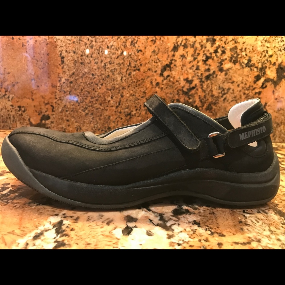 ✨Mephisto Mary Jane Black Suede Sport Shoe Sz 7.5✨