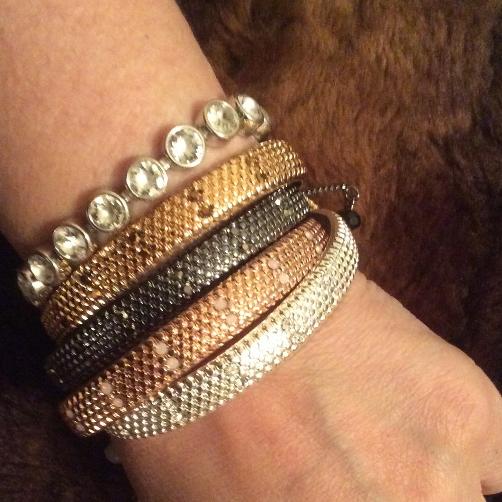 Sparkling Cuff Bracelet - Picture 2 of 2