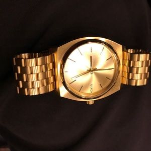 Gold Nixon watch