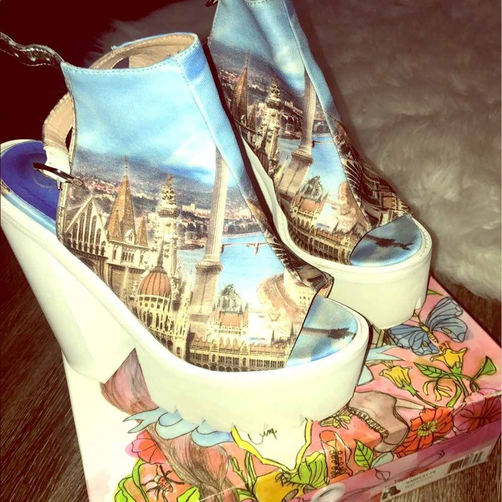 Like new Jeffrey Campbell heels