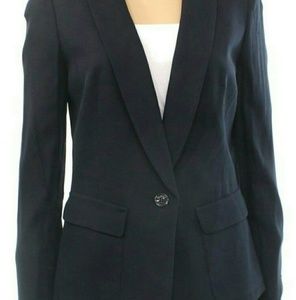 Anne Klein Navy Blue Blazer Nwt $495 size 10