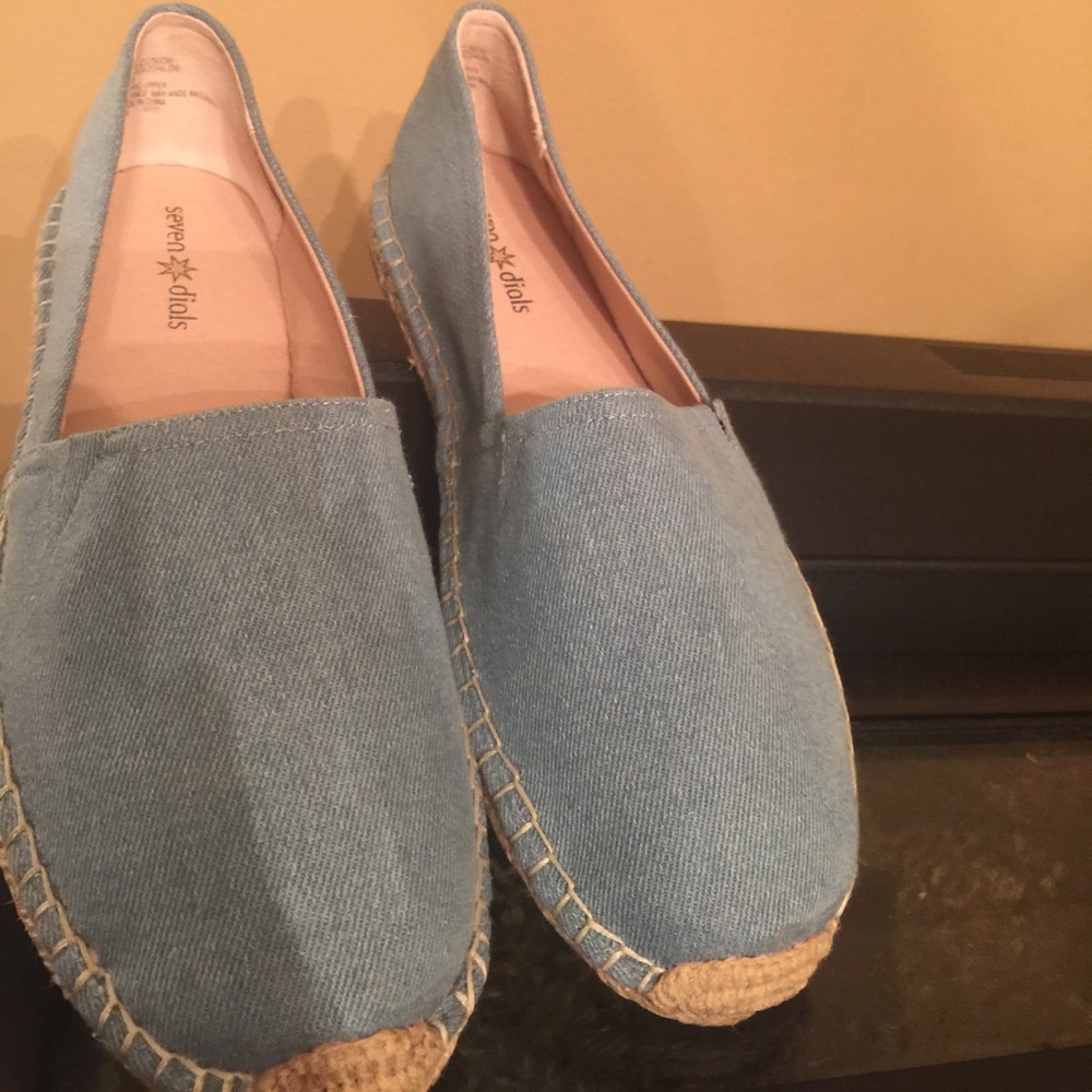Brand New shoes color is Denim