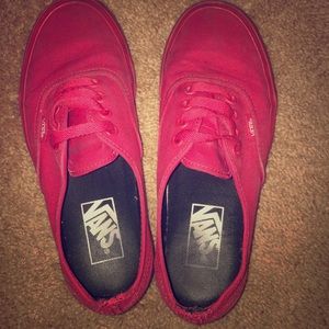 Red vans