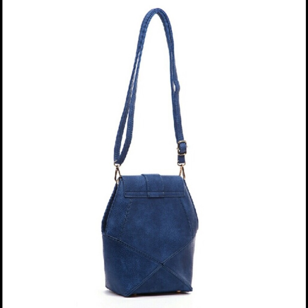 Blue crossbody purse - Picture 3 of 7