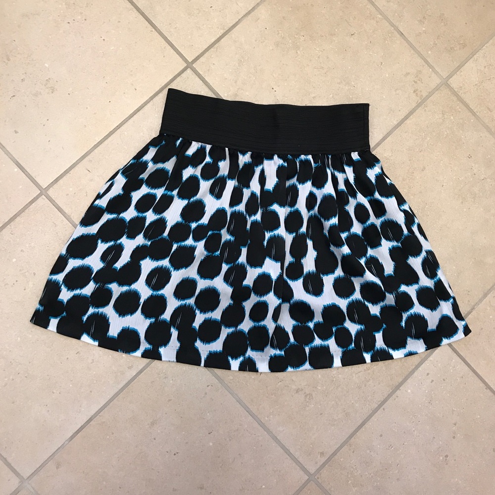 HeartSoul High Waisted Polka Dot Mini