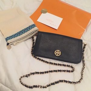 Tory Burch Crossbody with Removable Gold Chain