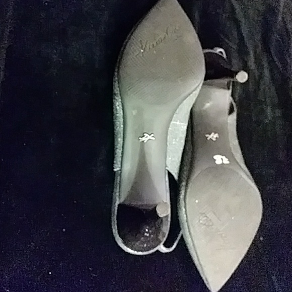 Kennith Cole NewYork SilverEdition slingbacks-sz 7 - Picture 6 of 8