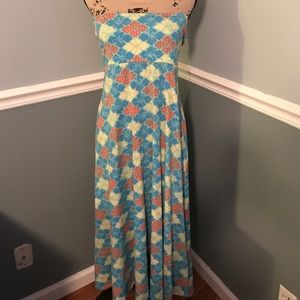 LulaRoe tropical Maxi