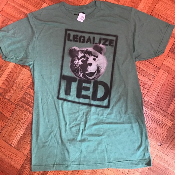 Legalize Ted Tee Size M Unisex - Picture 2 of 4