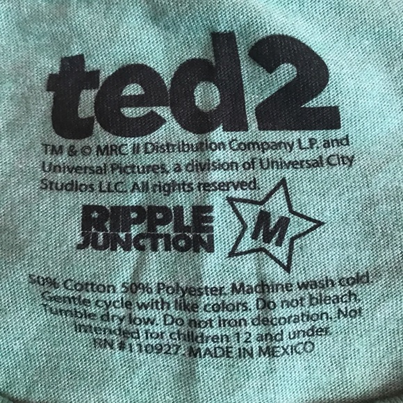 Legalize Ted Tee Size M Unisex - Picture 4 of 4