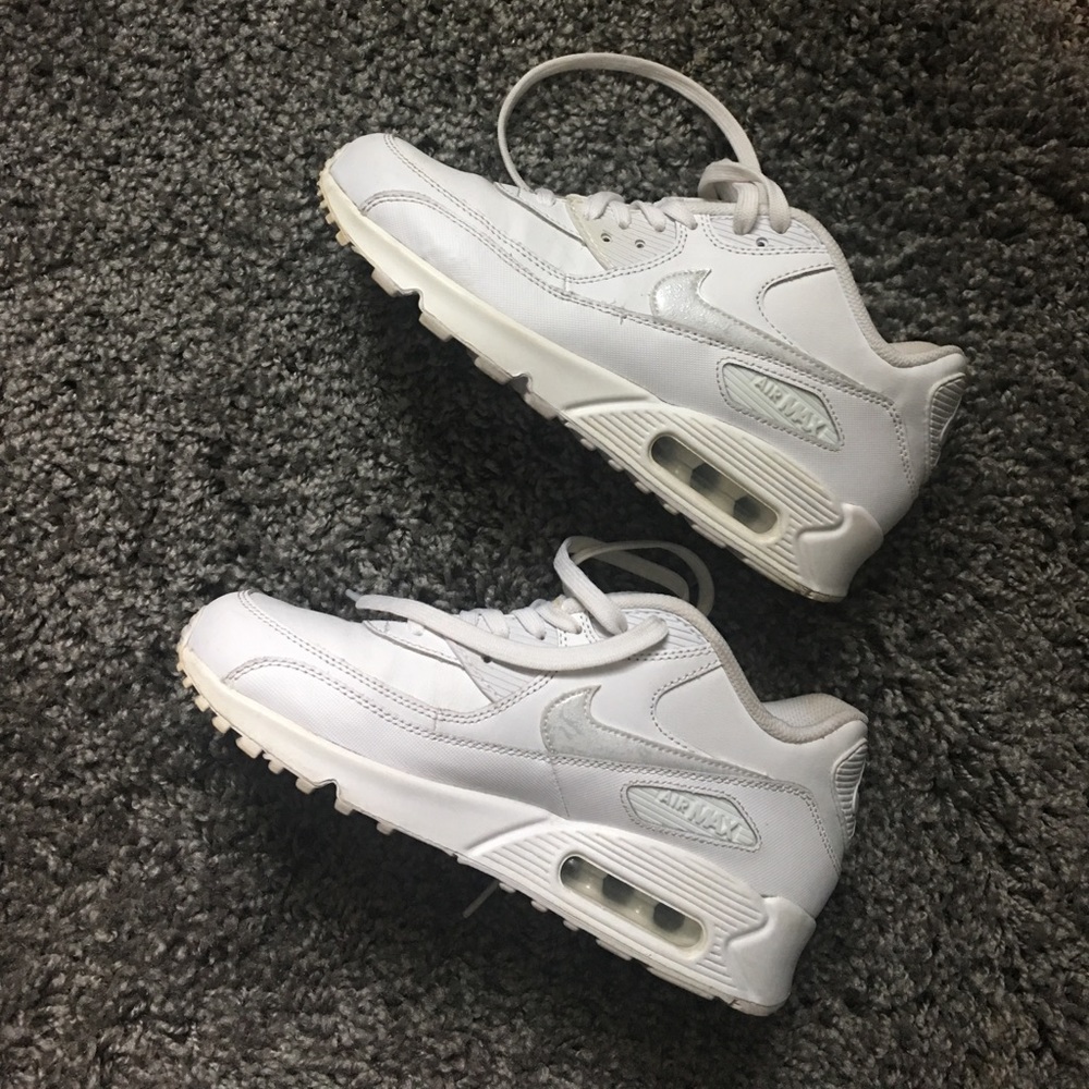 White air max 90's