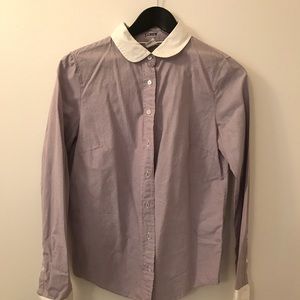 J. Crew Micro Plaid Button Down Shirt