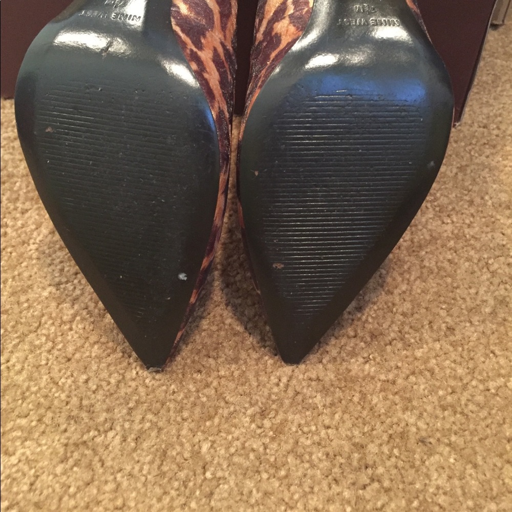 Nine West cheetah design heels - Picture 4 of 5