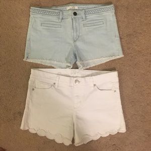 Bundle of loft shorts !